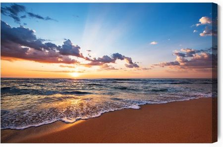 Doboxa Obraz Na Płótnie Wschód Słońca Morze I Plaża 30x20 LB-590-C (LB590C3020)