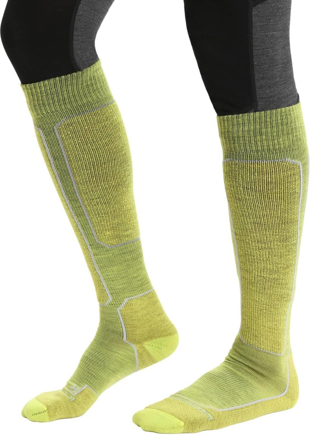 Calze a Compressione Light Run Nero-Grigio | Made in France