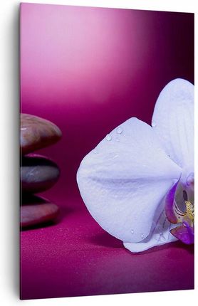 Arttor Duży obraz do Salonu XXL 80x120 Kwiaty Nowoczesny na płótnie Obrazy (PA80X1200425)