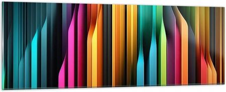 Arttor Obraz na szkle do Salonu Sypialni 90x30 Kolorowy Obrazy na ścianę Szkło (GAB90X305785)