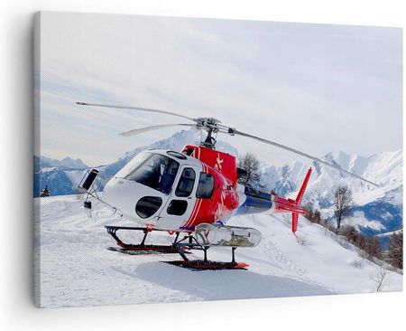 Arttor Obraz na płótnie do Salonu Sypialni 70x50 Helikopter foto Obrazy na ścianę (AA70X501572)