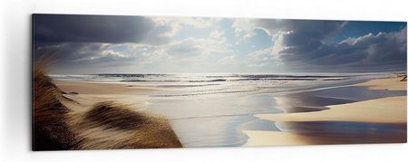 Arttor Duży obraz do Salonu 160x50 Plaża Nowoczesny fotoobraz na płótnie Obrazy (AB160X505800)