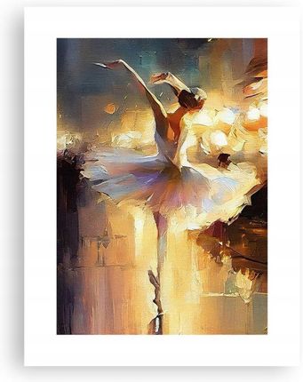 Arttor Obraz Plakat do Salonu Sypialni 30x40 Baletnica Foto Plakaty bez ramy (P2XPA30X405985)