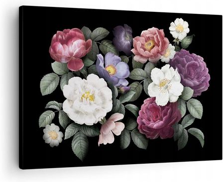 Arttor Obraz na płótnie do Salonu Sypialni 70x50 Kwiaty foto Obrazy na ścianę (AA70X505032)