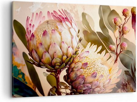 Arttor Foto obraz na płótnie Canvas 100x70 Kwiaty Salon Sypialnia na ścianę Duży (AA100X705752)