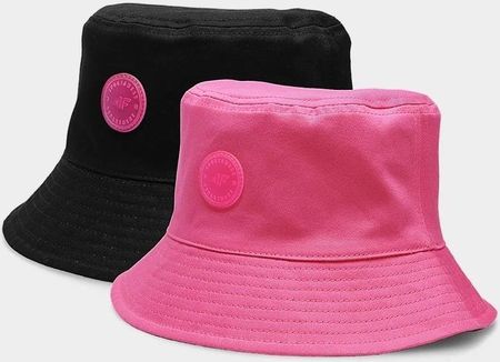 Dwustronny kapelusz bucket hat dziewczęcy 4F
