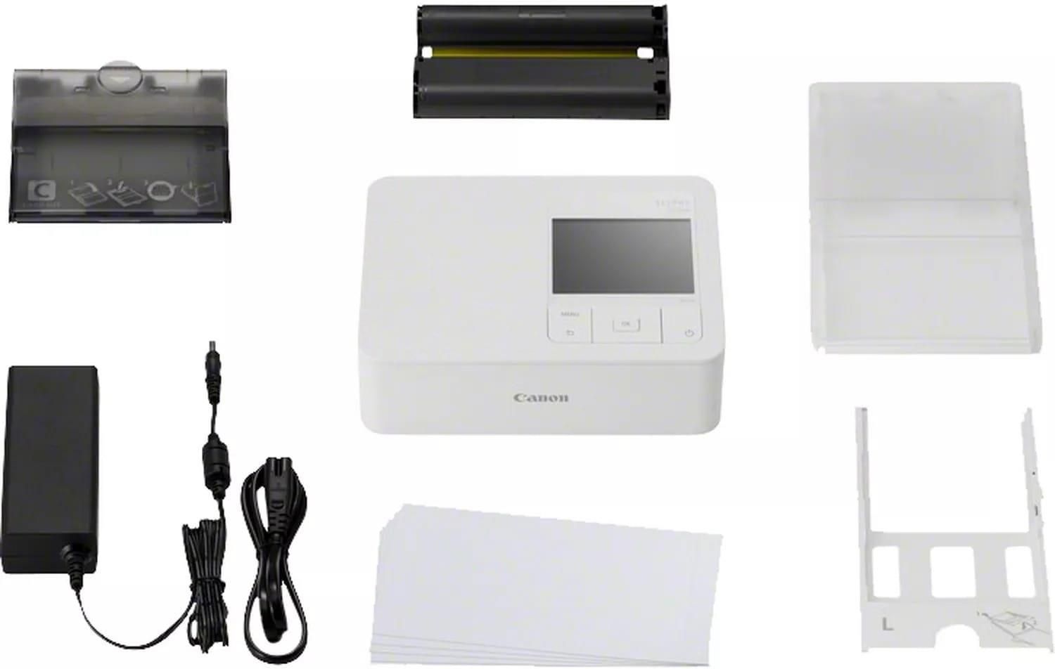 Canon Selphy CP1500 WH (biały) + papier RP-108 - Ceny i