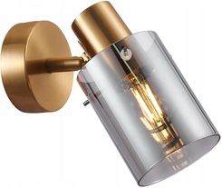 Zdjęcie Italux - Kinkiet Sardo E14 Mosiądz/Dymiony Spl-5581-1-Bro-Sg (Spl55811Brosg) - Łomża