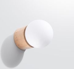 Zdjęcie Sollux - Kinkiet Boomo G9 Drewno/Biały Sl.1192 (Sl1192) - Łomża