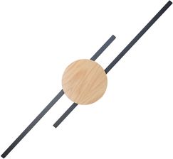 Zdjęcie Tk Lighting Java Kinkiet Czarny, Drewno (1369) - Działoszyn