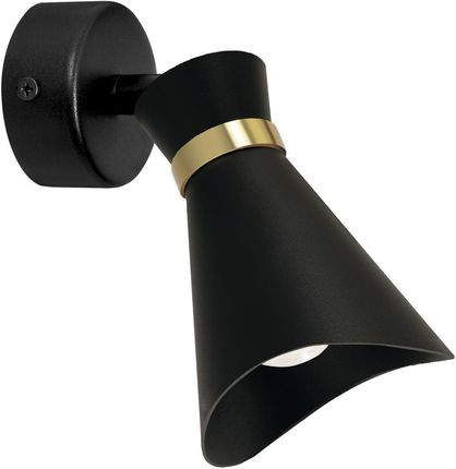 Struhm - Reflektor Kinkiet Lampa Sufitowa Glamour Loreta E14 Czarny 04219 Nic (4219)