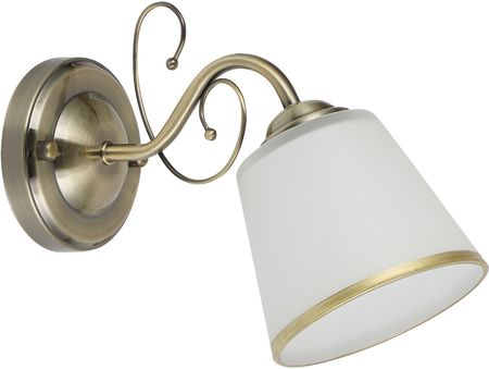 Candellux Losanna Kinkiet Biały, Patyna (2126606)