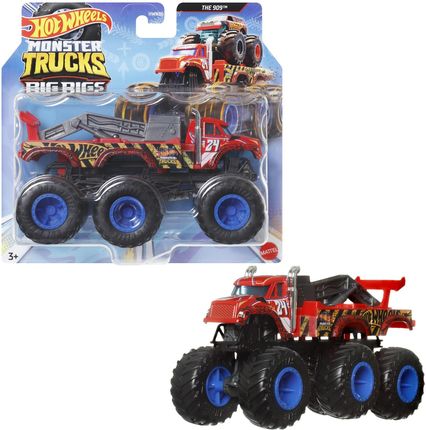 Hot Wheels Monster Truck Pojazd Big Rigs The 909  HWN86 HWN90