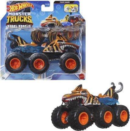Hot Wheels Monster Truck Pojazd Big Rigs Tiger Shark  HWN86 HWN88