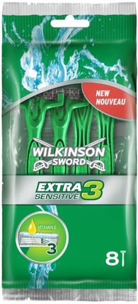 Wilkinson Sword Extra Sensitive 3 Maszynki Do Golenia 8 szt