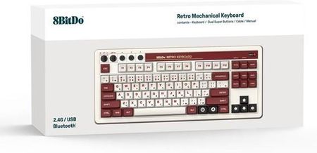 Klawiatura 8Bitdo Retro Fami Edition Brązowy (RET00377