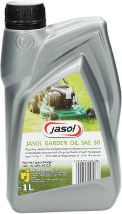 Olej do kosiarek 4T Jasol Garden SAE 30 - 1L