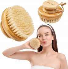 Zdjęcie 4FIZJO Okrągła Szczotka Do Masażu Ciała Z Uchwytem - Piotrków Kujawski