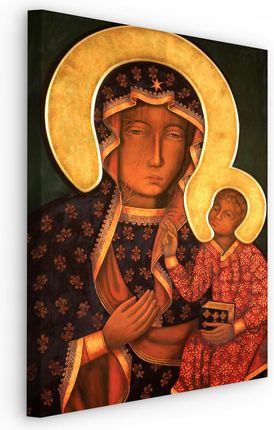 Obraz Święty Canvas Czarna Madonna Ikona 40x60 (PMP10000552C4060)