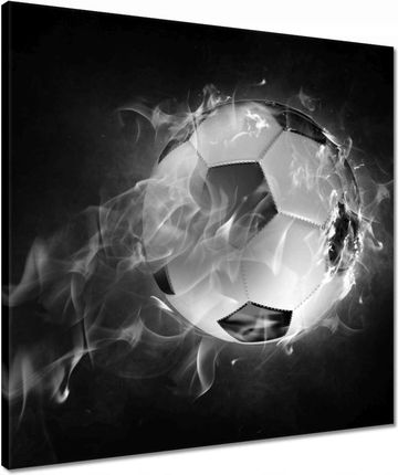 Zesmakiem Obrazy 50x50 Piłka do nożnej Ogień (H6679Z_PC1K_50X50CM)