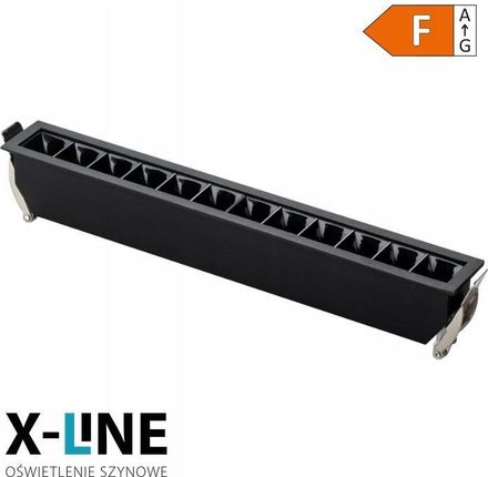 Dpm Listwa Podtynkowa Led Stlsl-12W-B Czarny