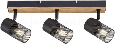 Rabalux Metta Lampa Podsufitowa Czarny, Drewno (71153)