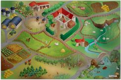 Zdjęcie Nickelodeon Mata Lateksowa Dywanik 100X150 Efekt 3D Farma - Gorlice