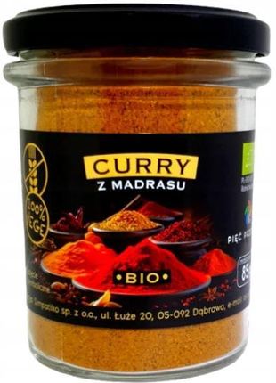 Pięć Przemian Curry Z Madrasu Bio 85g