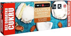 Pure&Good Ciastka Kokosowe Z Karmelem I Orzeszkami Ziemnymi W Polewie Mlecznej Bez Dodatku Cukru 128g