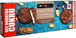 Zdjęcie Pure&Good Ciastka Z Karmelem I Orzechami Ziemnymi W Czekoladzie Mlecznej Bez Dodatku Cukru 128g - Kielce