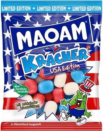 Maoam Kracher Usa Edition Gumy Rozpuszczalne 200g