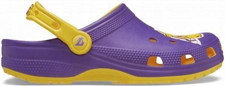 Męskie Buty Chodaki Klapki Crocs Classic NBA Los Angeles Lakers Clog 38-39