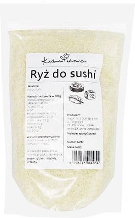 Kuchnia Zdrowia Ryż Do Sushi 1kg