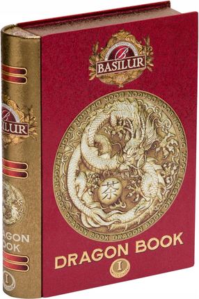 Basilur Herbata Czarna Prażone Migdały Dragon Tea Book Vol.I Puszka 100g