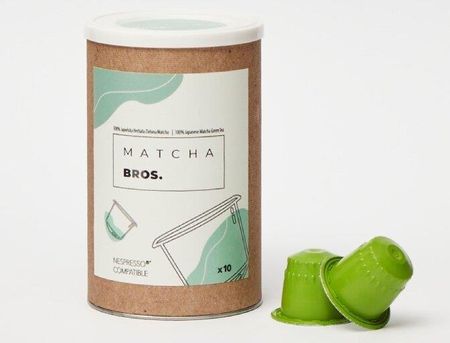 Matcha Bros. Zielona Herbata Nespresso Kapsułki 150g 100X1,5g