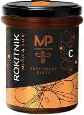 Zdjęcie Miody Polskie Miód & Sok Rokitnik + Vit. C 250g - Supraśl