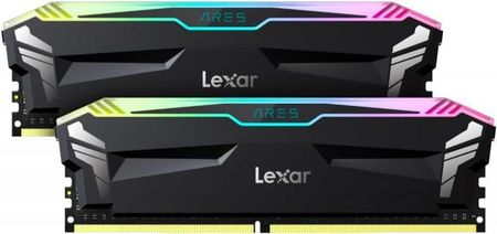 Pamięć Lexar ARES Gaming RGB DDR4 16GB (2x8GB) 3600MHz CL18 czarna LD4BU008G-R3600GDLA