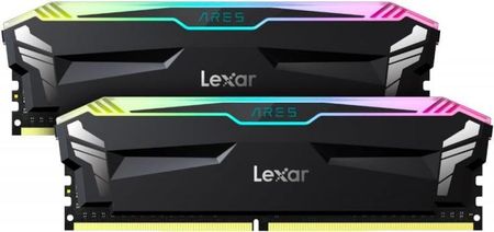 Pamięć RAM Lexar ARES Gaming RGB DDR4 16GB (2x8GB) 3600MHz CL18 czarna LD4BU008G-R3600GDLA