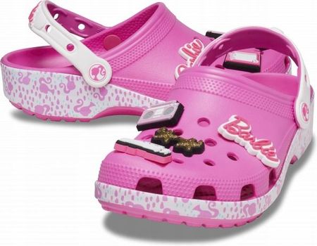 Damskie Buty Chodaki Klapki Crocs Classic Barbie 208817 Clog 36-37