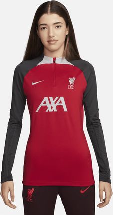 Damska Treningowa Koszulka Piłkarska Nike Dri-Fit Liverpool F.C. Strike - Czerwony