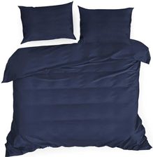 Zdjęcie Eurofirany Pościel Z Satyny Bawełnianej Nova 220X200 70X80X2 Granatowa - Świdnik