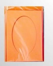 Zdjęcie Galeria Hobby Karty Passepartout Prostokąt Pomarańcz 10,5X15Cm - - Myślibórz