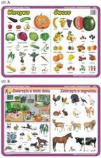 Zdjęcie Podkładka Edu. 003 - Warzywa, Owoce, Zwierzęta - Bytom