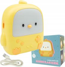 Zdjęcie Lampka Nocna Led Kurczaczek 1W 1200Mah Dla Dzieci Dziecka Biurkowa Kabel - Gliwice