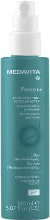 MEDAVITA Puroxine Fresh Purifying Micellar Water 150ml - Oczyszczająca woda micelarna do skóry głowy