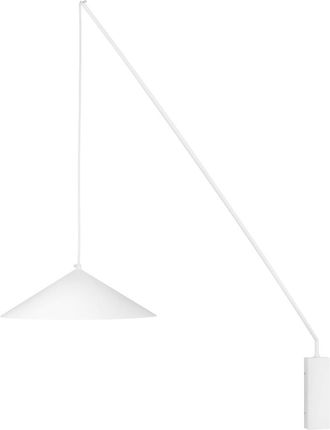 Lampa ścienna swing biała 151 cm kod: DI-AR-052-BC white