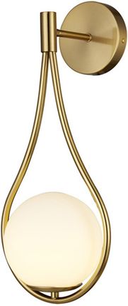 Lampa ścienna drop biało złota 45 cm kod: ST-F079 gold