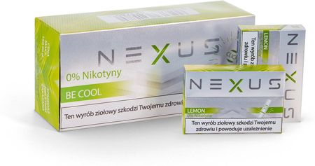 Nexus Wkłady 0% (N) Typu Heets Do Podgrzewaczy Iqos Cytryna 10szt.