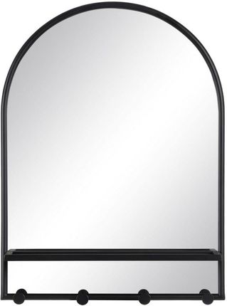 Bigbuy Home Emaga Lustro Ścienne Czarny Szkło Żelazo 60X17X80,5 Cm