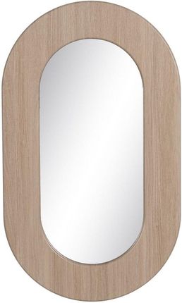 Bigbuy Home Lustro Ścienne Naturalny Szkło Drewno Mdf 50X2,2X85 Cm